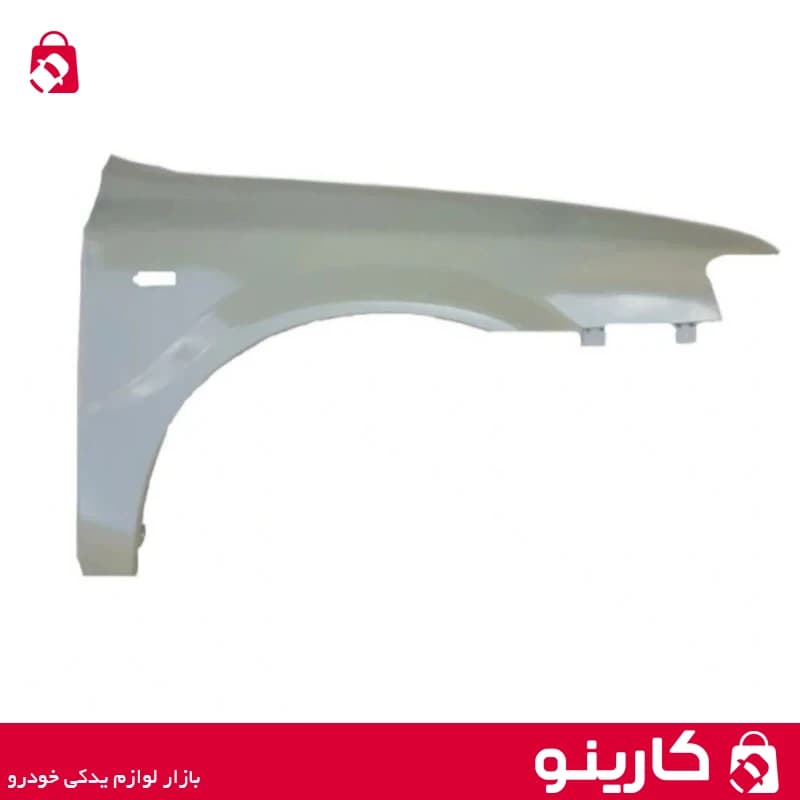 گلگیر جلو چپ سمند ایساکو 1350102901 با جای چراغ راهنما — تصویر ۳