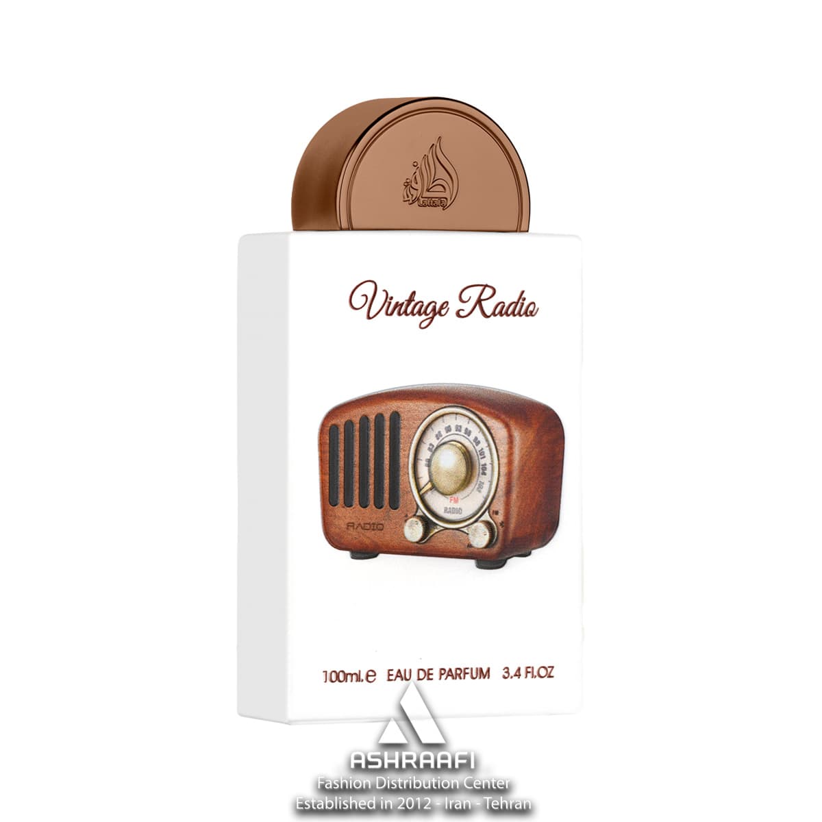 ادکلن لطافه پراید وینتج رادیو Lattafa Vintage Radio Unisex — تصویر ۲