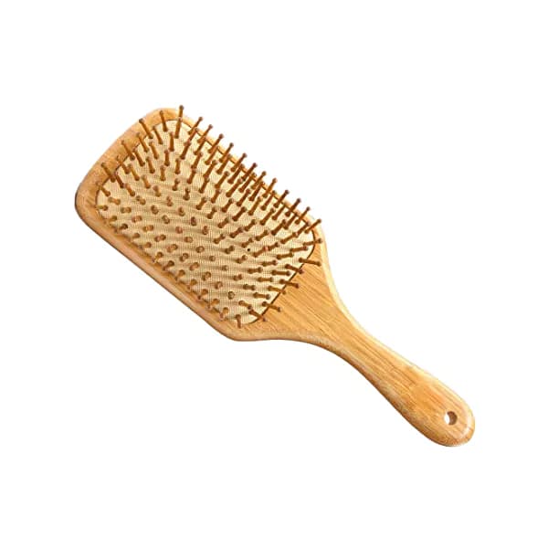 شانه چوبی چهار گوش بزرگ — تصویر ۳