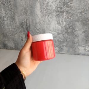 خمیر رنگ سنگ مصنوعی قرمز 350گرمی