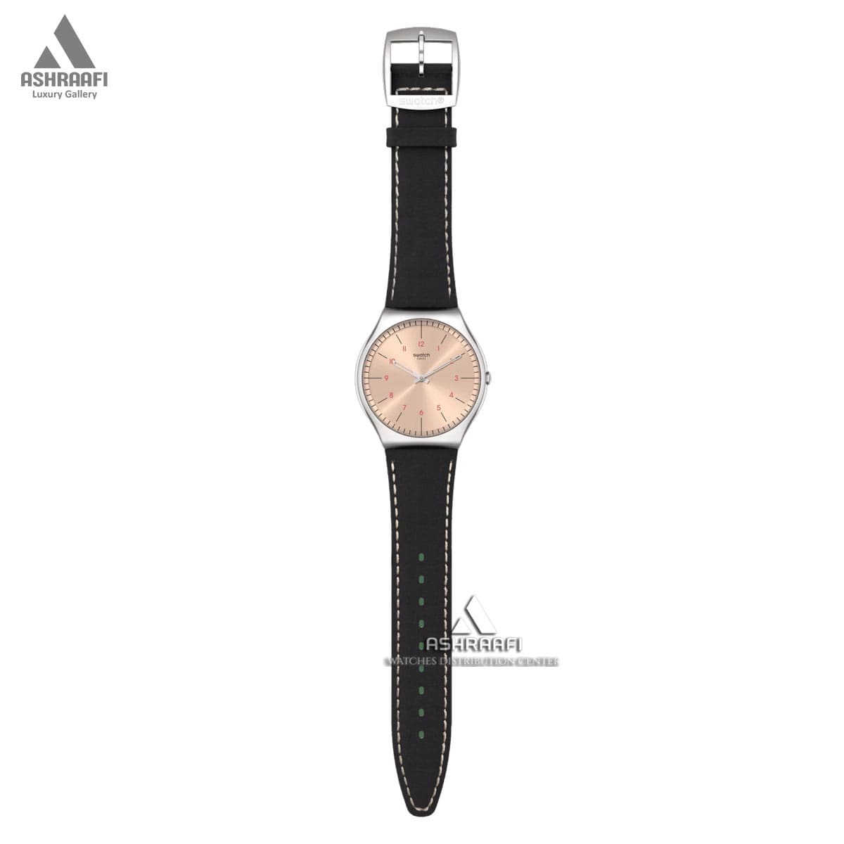 ساعت سواچ صفحه رز گلد Swatch SS07S118 — تصویر ۳
