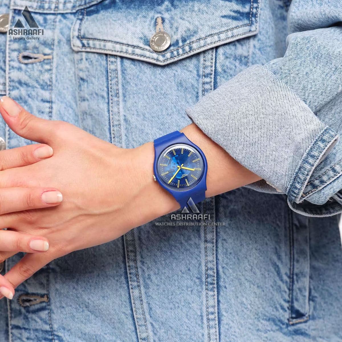 ساعت سواچ آبی Swatch SO29N101 — تصویر ۶