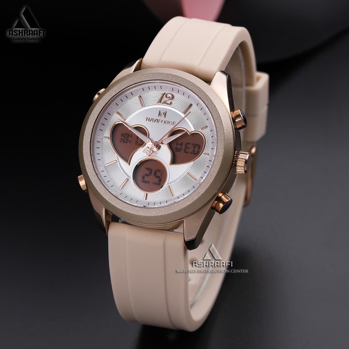 ساعت زنانه نیوی فورس Naviforce NF5045CRG — تصویر ۲