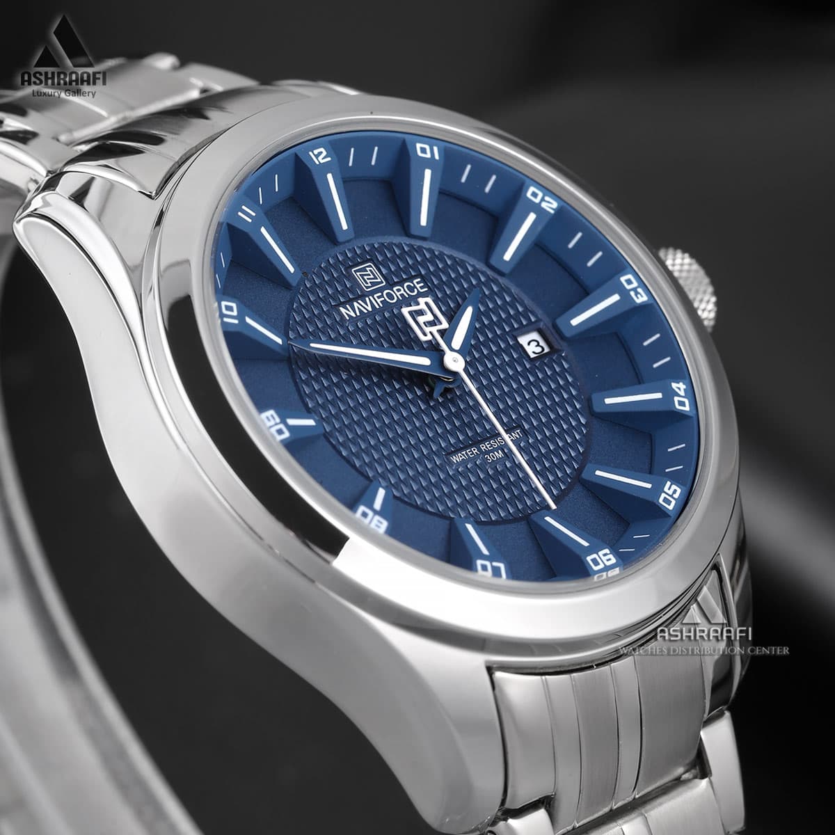 ساعت نیوی فورس بند استیل Naviforce NF8032SB — تصویر ۳