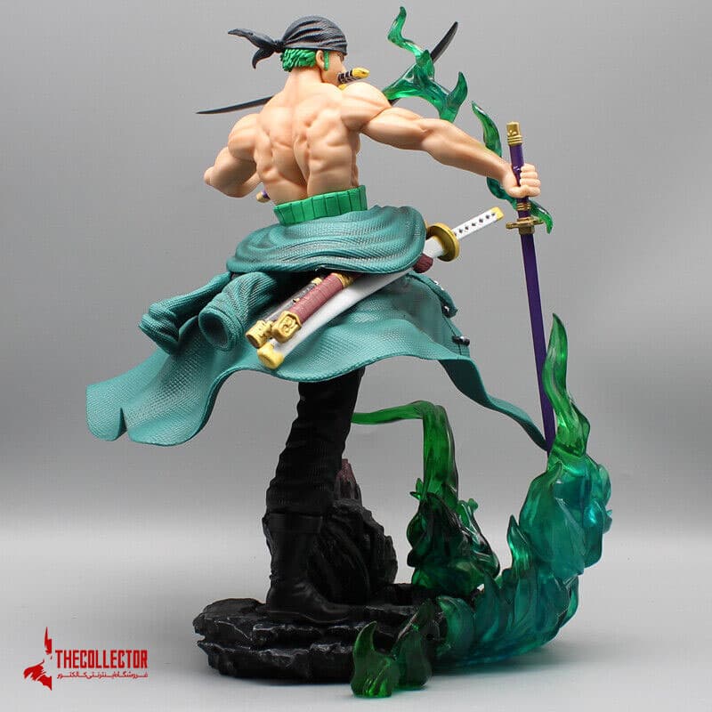 فیگور 30 سانتی رورونوا زورو (Roronoa Zoro) از انیمه وان پیس — تصویر ۵