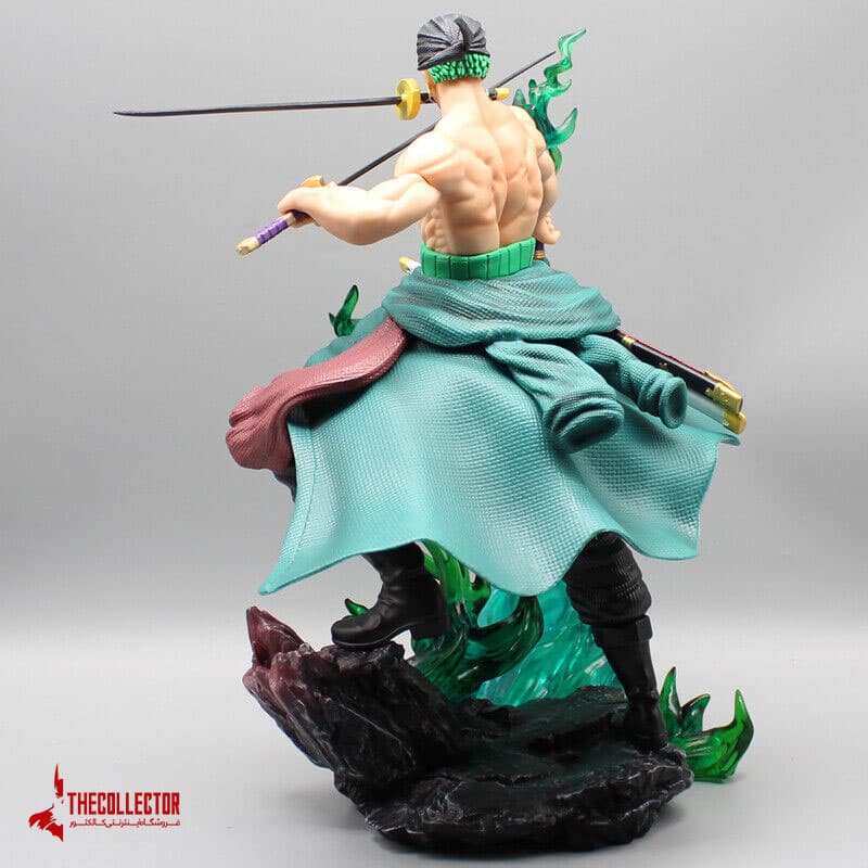 فیگور 30 سانتی رورونوا زورو (Roronoa Zoro) از انیمه وان پیس — تصویر ۳