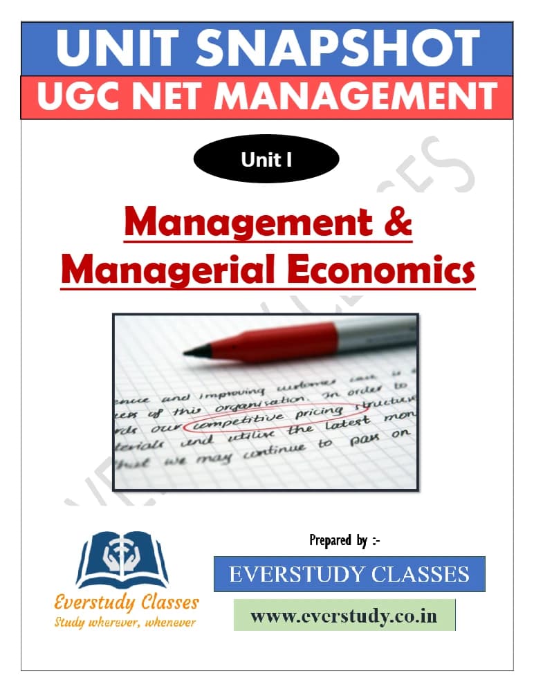 کتاب Unit Managerial Economics (واحد اقتصاد مدیریتی) نسخه انگلیسی PDF | نامشخص