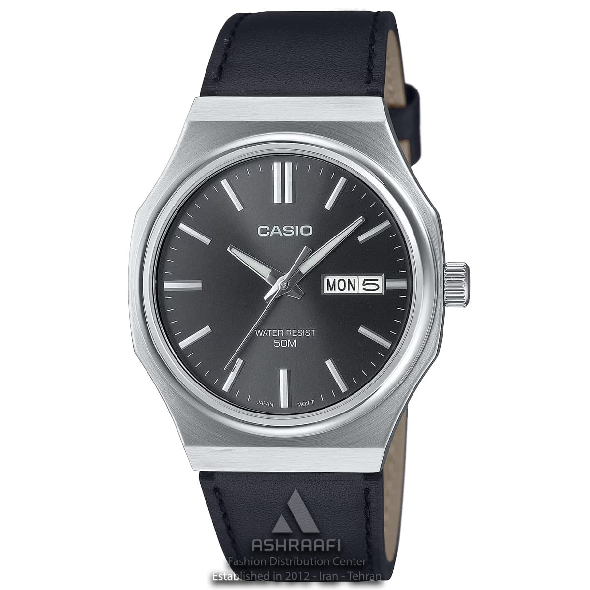 ساعت کاسیو بند چرمی Casio MTP-E735L-8AV