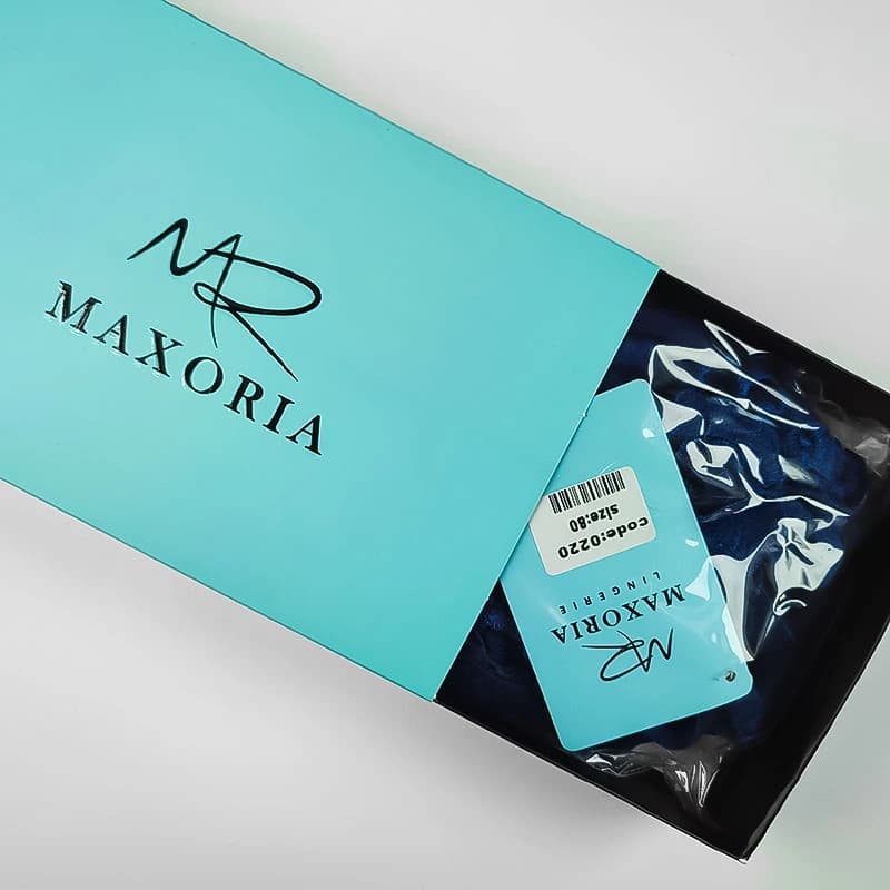 ست شورت و سوتین زنانه مکسوریا مدل انبرودی گل‌دانتل کد NKU MAX 02203 — تصویر ۸