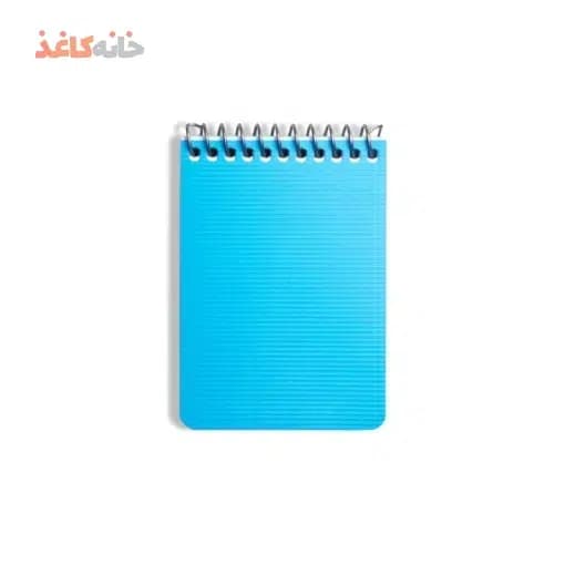 یادداشت 80برگ کوچک طلقی رنگی اسپادانا طرح ابی کم رنگ