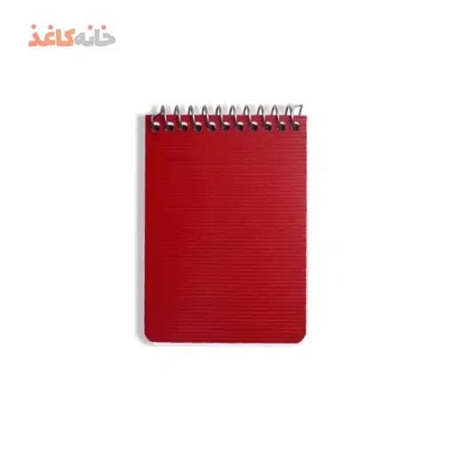 یادداشت 80برگ کوچک طلقی رنگی اسپادانا طرح قرمز