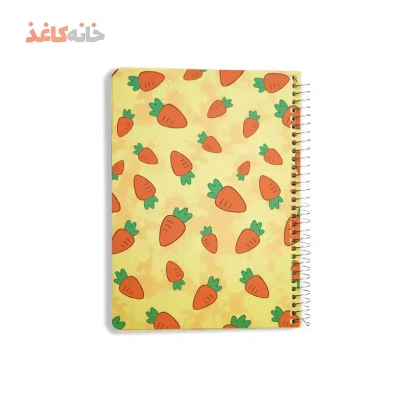 دفتر حاشیه دار سویل کد 605 طرح هویج — تصویر ۲