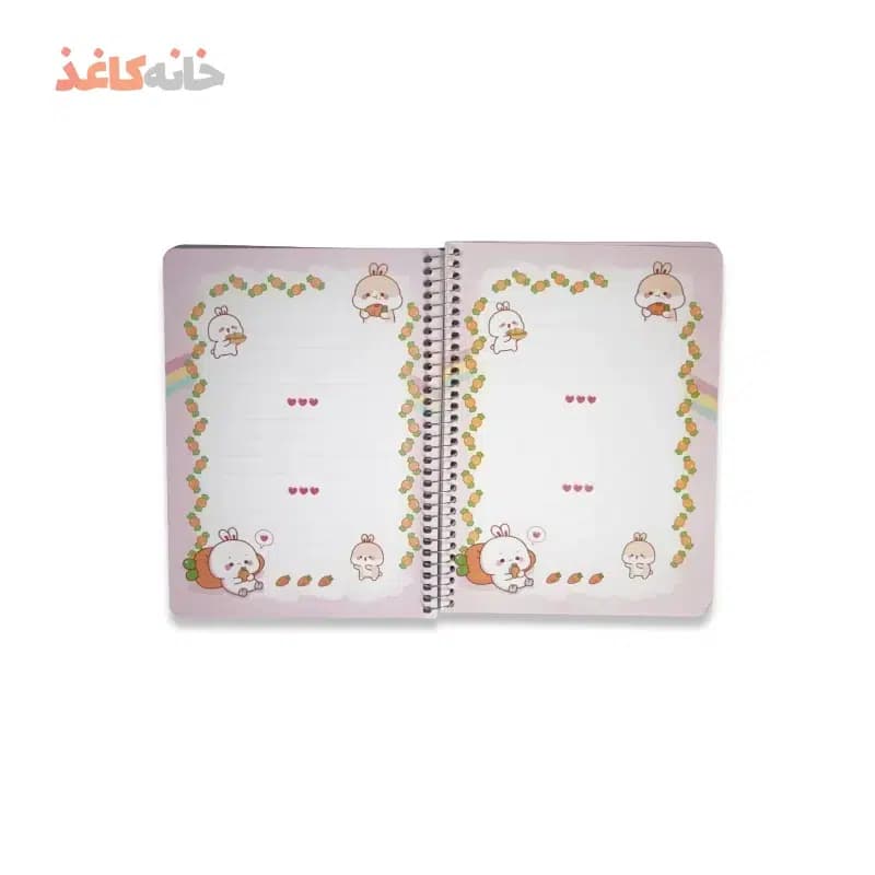 دفتر حاشیه دار سویل کد 605 طرح خرگوش — تصویر ۴