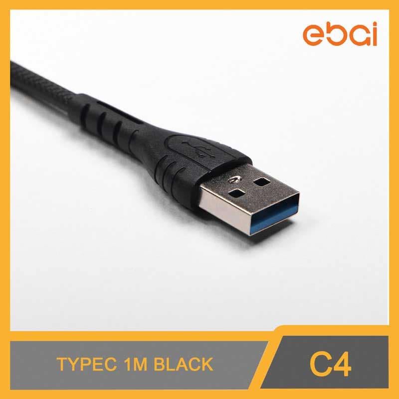 کابل آیفون (لایتنینگ) ۱ متری ebai C-4 — تصویر ۲