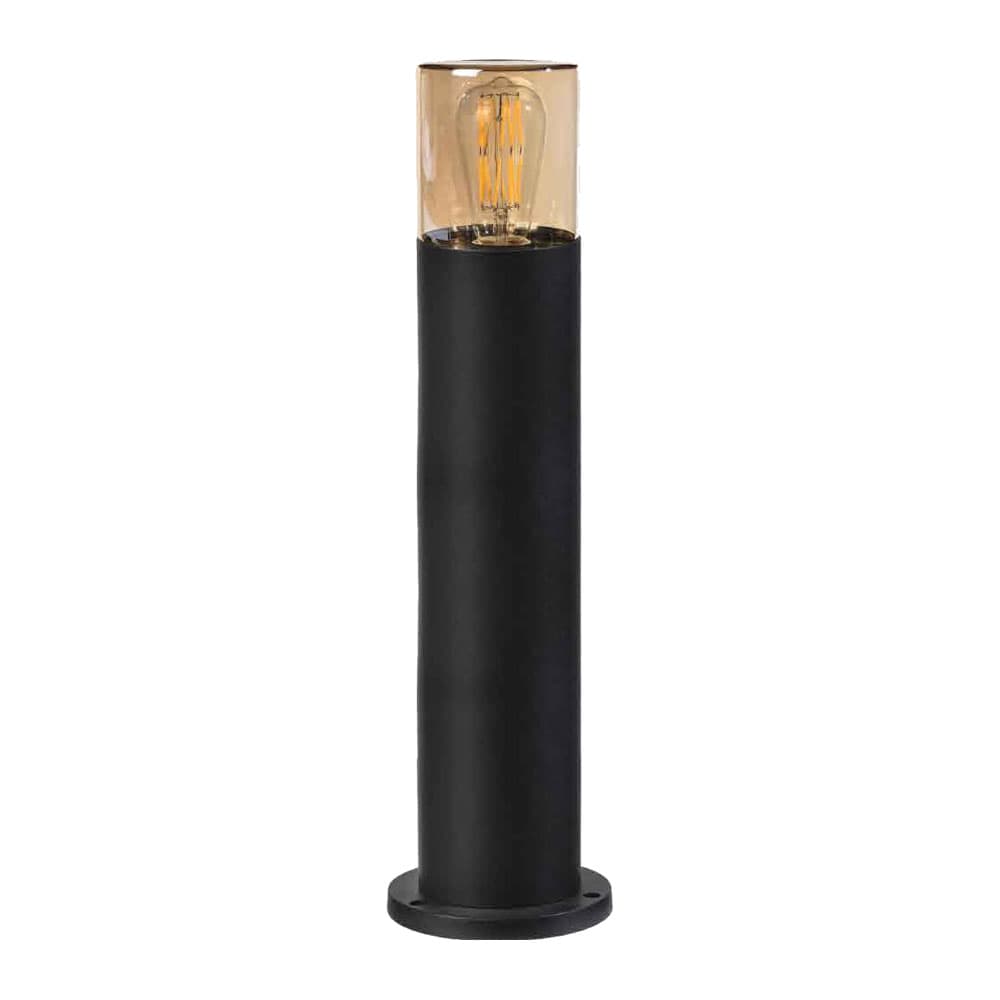 چراغ ایستاده حیاطی استوانه گلس کد446 — تصویر ۲