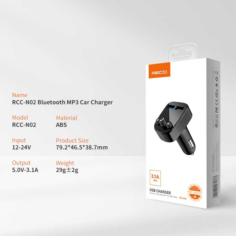 شارژر فندکی RECCI RCC-N02 — تصویر ۷