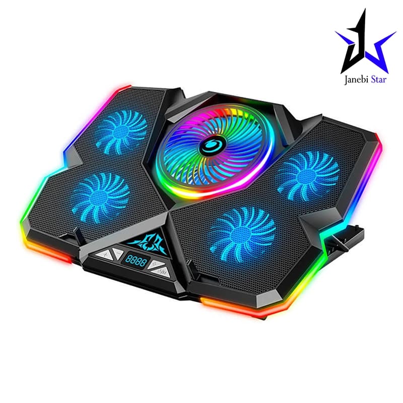 پایه خنک کننده لپ تاپ کول کلد مدل K44 — تصویر ۲