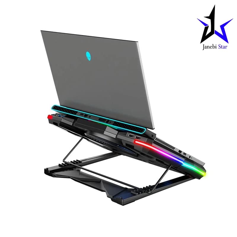 پایه خنک کننده لپ تاپ کول کلد مدل K44 — تصویر ۳