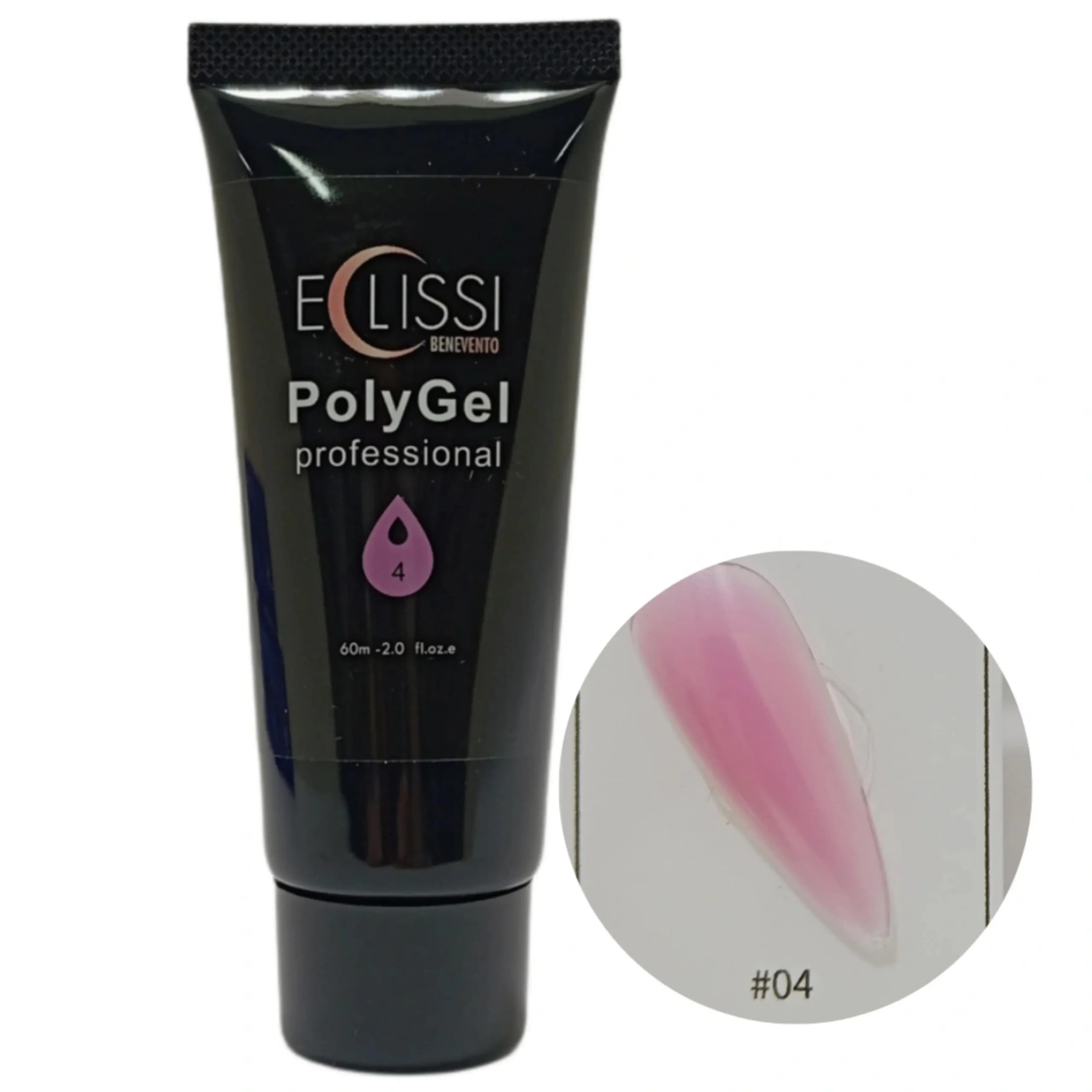 پلی ژل اکلیسی شماره 4 ECLISSI PINK