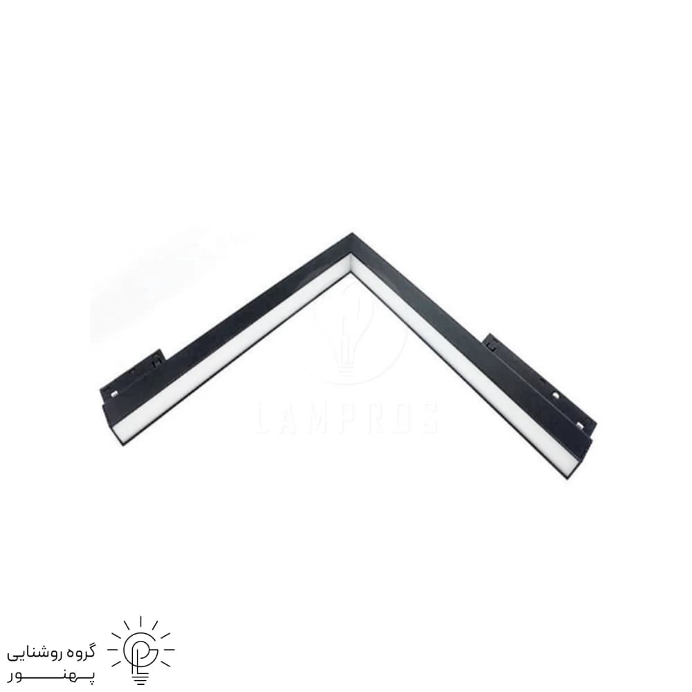 چراغ ریلی مگنتى زاويه دار سقف به سقف _سقف به دیوار تیپ A کد 2513 — تصویر ۵