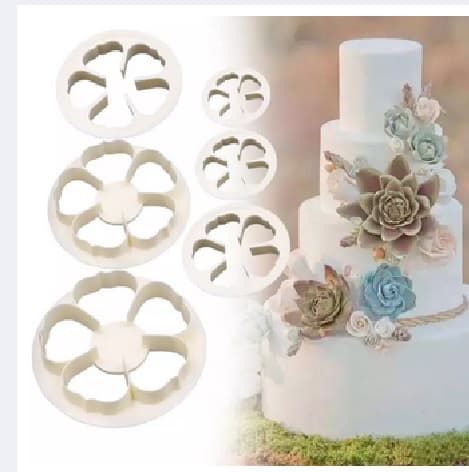 کاتر گل رز 6 عددی