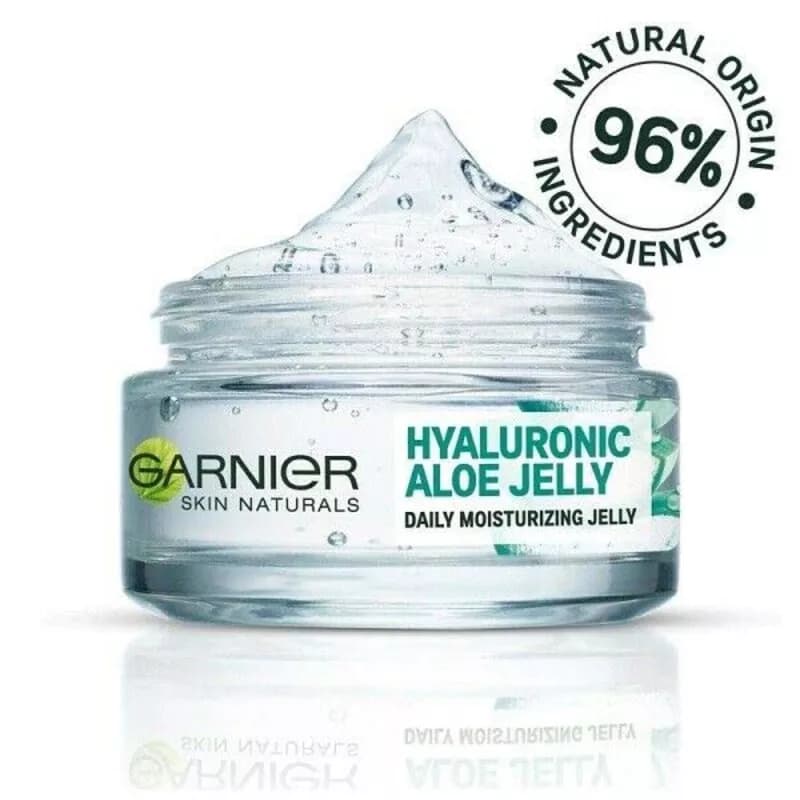 ژل آلوئه ورا آبرسان گارنیر مدل Hyaluronic Aloe Jelly حجم 50 میلی لیتر — تصویر ۲
