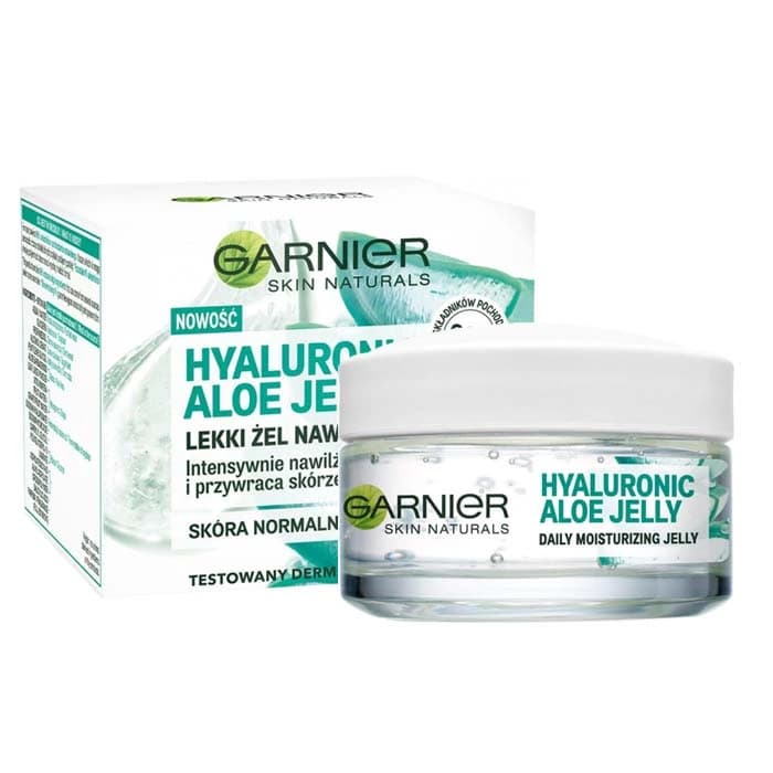 ژل آلوئه ورا آبرسان گارنیر مدل Hyaluronic Aloe Jelly حجم 50 میلی لیتر