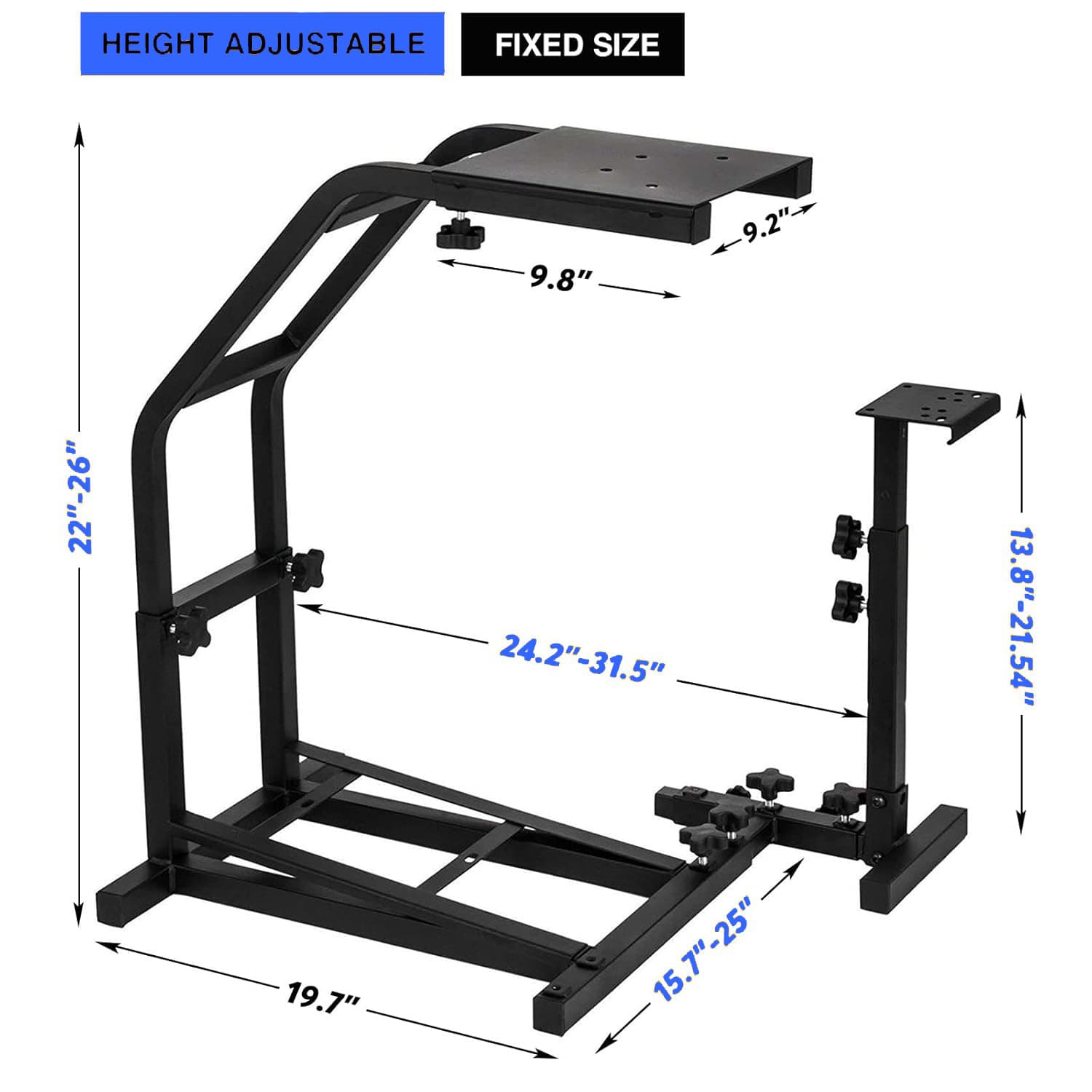 استند رانندگی Marada Racing Wheel Stand — تصویر ۳