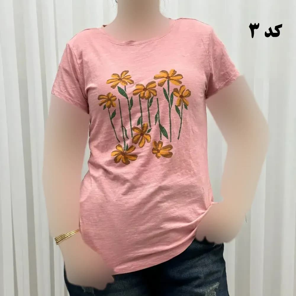 تیشرت طرحدار وارداتی کد 1174 سایزبندی کامل S تا XXXL بدون آبرفت و رنگ رفت — تصویر ۱۰
