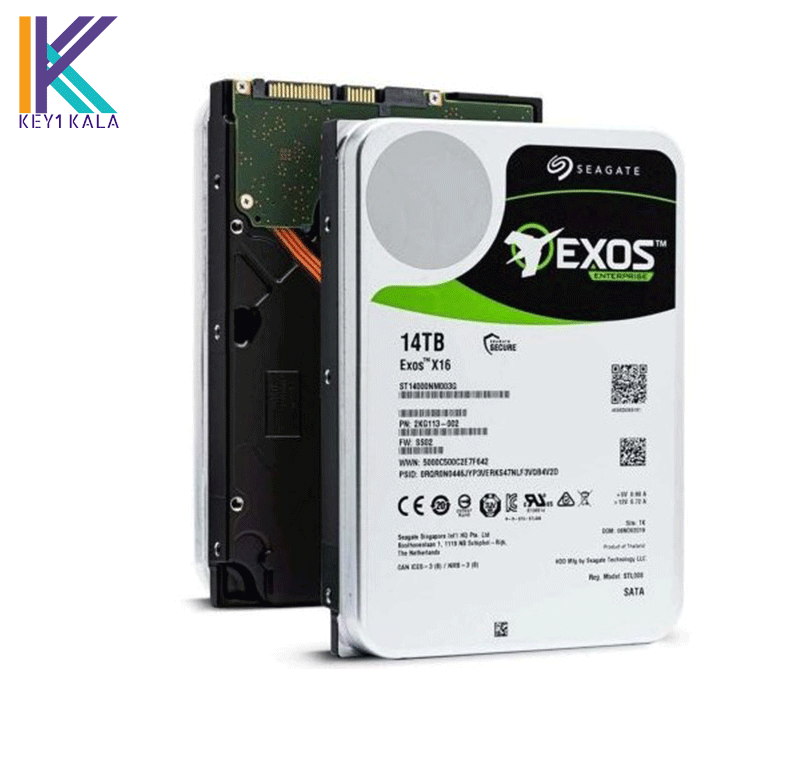 حافظه اچ دی دی اینترنال سیگیت مدل Exos X16 ST14000NM004J (SAS) — تصویر ۳