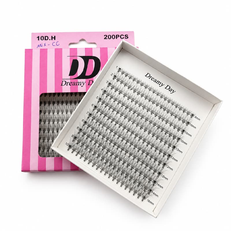 مژه 10D دریمی دی نچرال تک سایز ۲۰۰ عددی- Dreamy Day 10D Lash 200PCS
