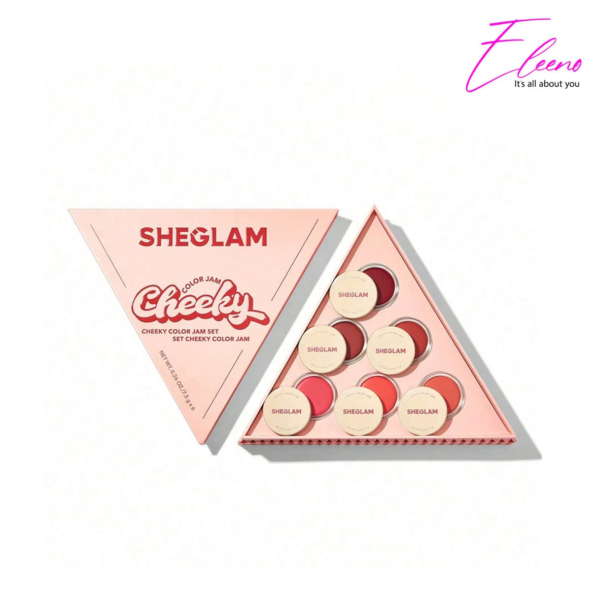 رژگونه کاسه‌ای شیگلم چیکی کالر جم Sheglam cheeky color jam