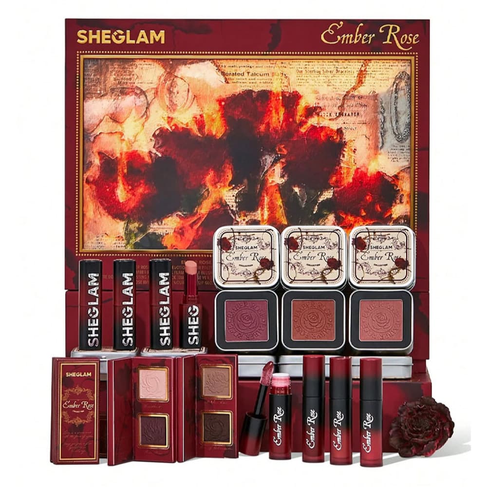پک آرایشی امبر رز شیگلم Sheglam Ember Rose Collection Pack — تصویر ۲