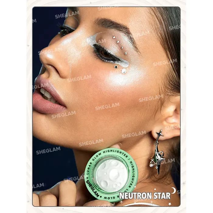 پک 4 عددی هایلایتر فضایی شیگلم Sheglam Lunar Glow Highlighter Set — تصویر ۶