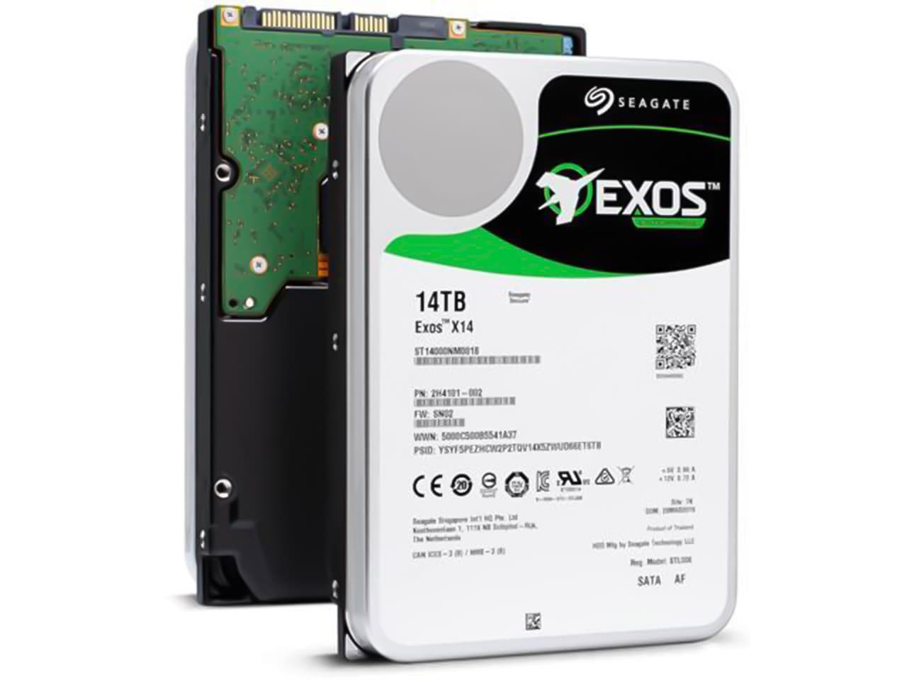 حافظه اچ دی دی اینترنال سیگیت مدل Exos X18 ST14000NM000J — تصویر ۵