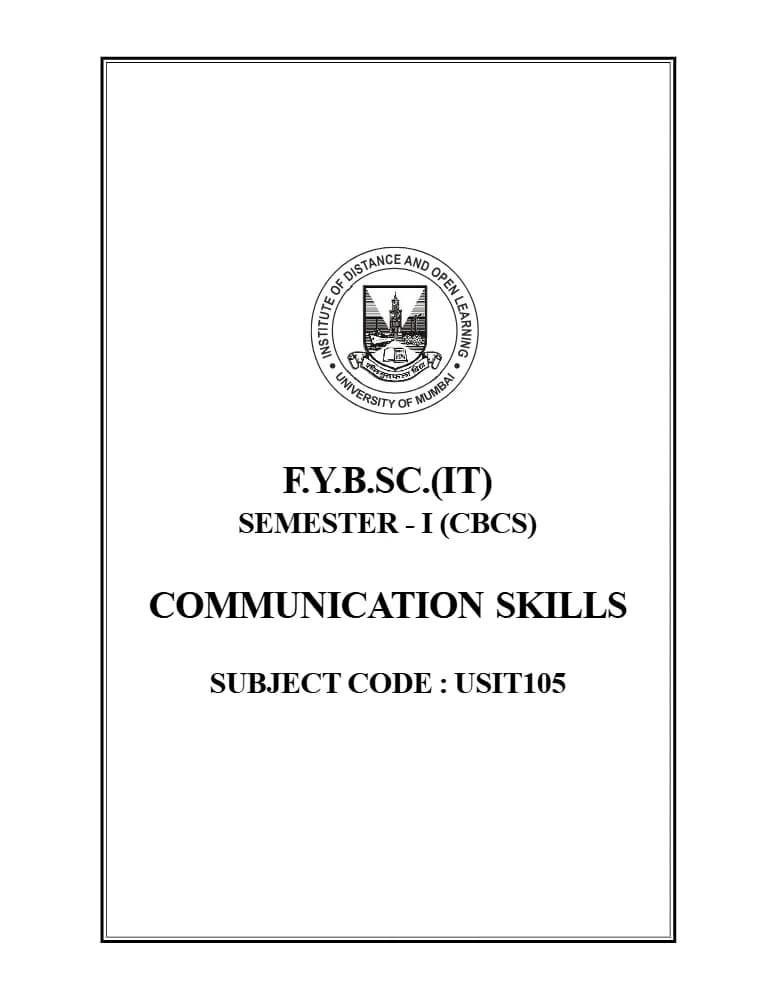 کتاب Communication Skill (مهارت‌های ارتباطی) نسخه انگلیسی PDF | نامشخص — تصویر ۲