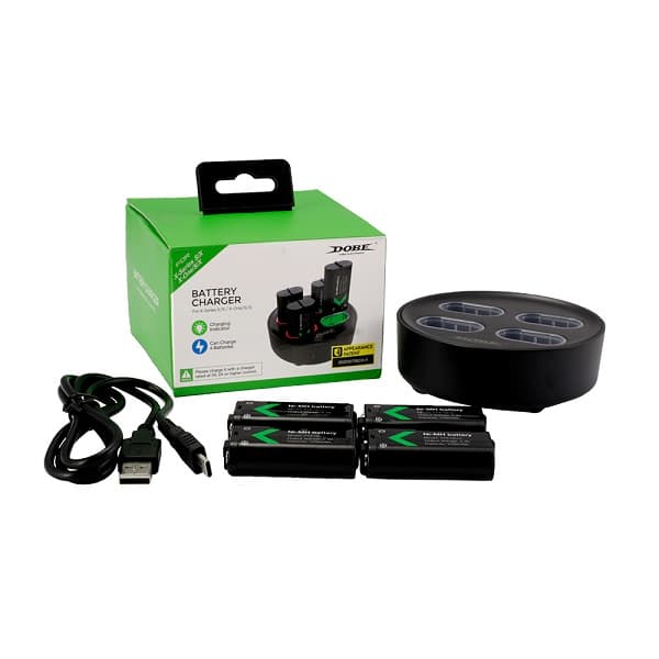 پایه شارژر و باتری دسته بازی ایکس باکس سریز و وان دابی مدل TYX-0645S اصلی — تصویر ۲