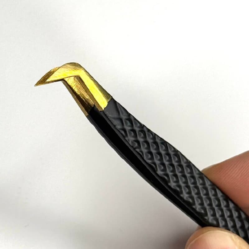 پنس کاشت مژه آلفا لش کد S44- پنس حرفه‌ای — تصویر ۳
