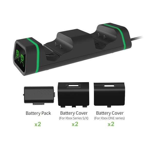پایه شارژر دسته بازی ایکس باکس دابی مدل TYX-19006X مناسب برای Xbox Series X/S One اصلی