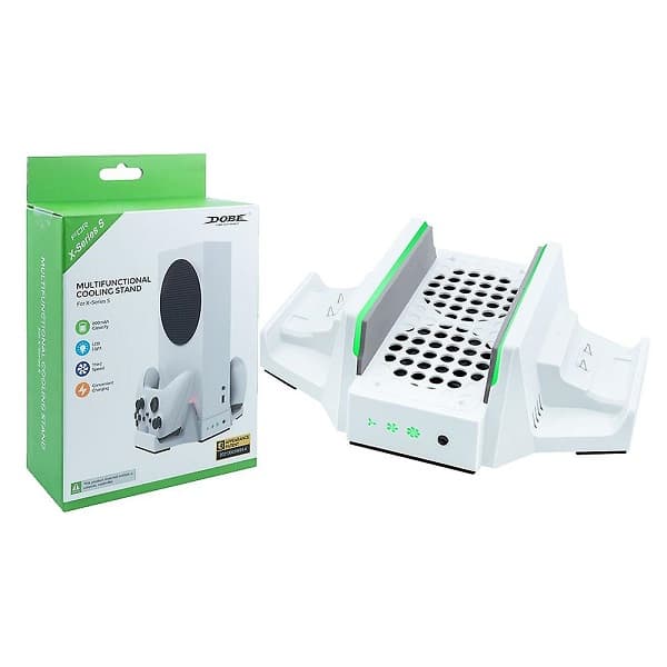 پایه شارژر دسته بازی دابی مدل Dobe TYX-0663 مناسب برای XBOX Sereis S به همراه باطری اصلی — تصویر ۵