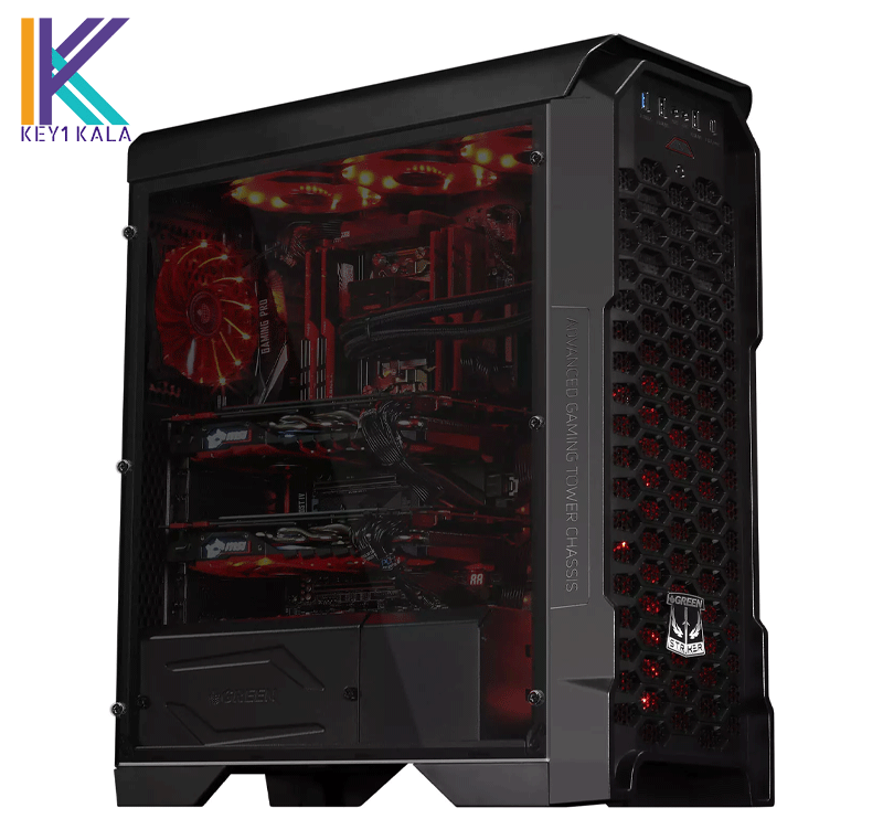 کیس کامپیوتر گرین مدل STRIKER