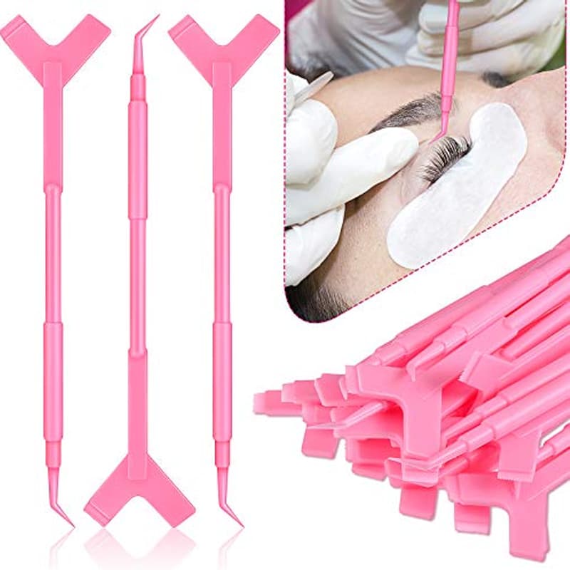 شانه لیفت مژه پلاستیکی دوطرفه طرح Y-ابزار دقیق لیفت و لمینت — تصویر ۳