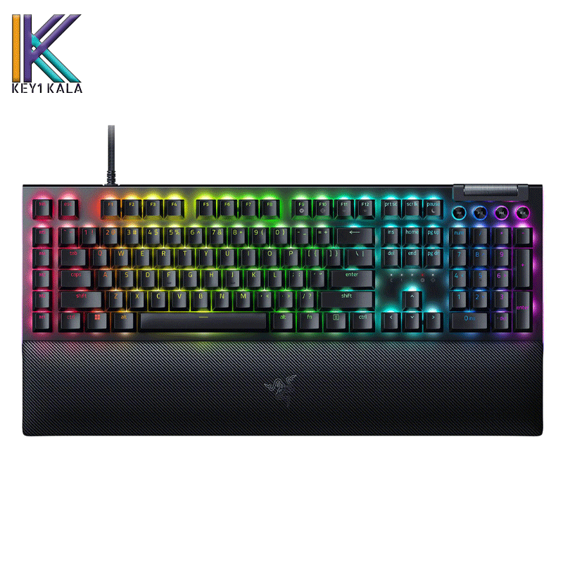 کیبورد ریزر مدل BlackWidow V4 — تصویر ۳