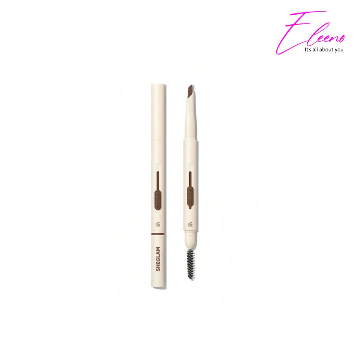 مداد ابرو دوطرفه شیگلم برس دار Sheglam
