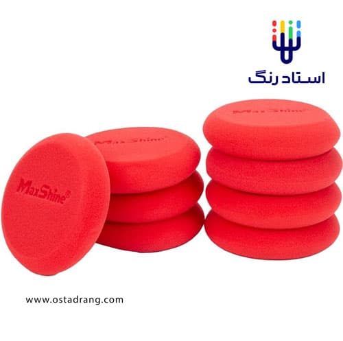 بسته 8 عددی پد اپلیکاتور اجرای واکس مکس شاین MaxShine Soft Foam Waxing Applicator