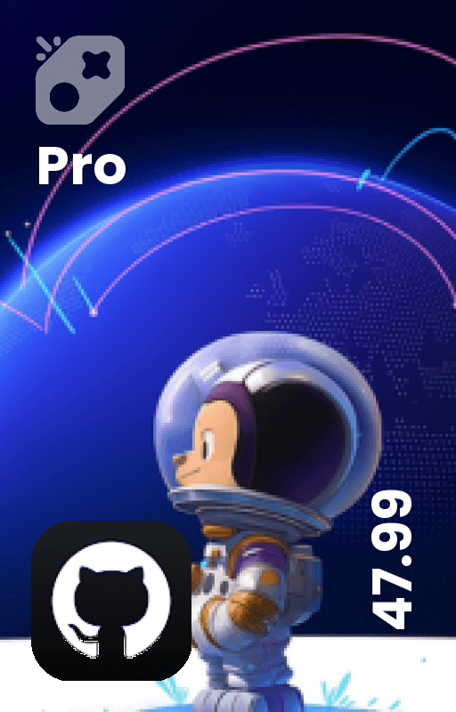 اکانت Github Pro یک ساله