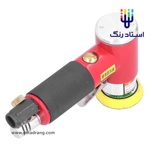 دستگاه پولیش سنباده زن اوربیتال دوال اکشن بادی مینیاتوری (مینی) آوات مدل Avat Mini AIR SANDER 2 Inch — تصویر ۲
