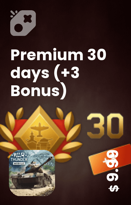 Premium 30 days (+3 Bonus)
