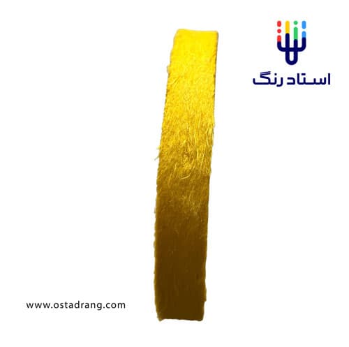 بافت گیلانس پولیش ترکیه ای 50*6 (قطر 150) پنجاه لایه (زرد) — تصویر ۴