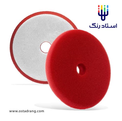پد پولیش چسبی تخت سوپر نرم (آتیس) آدرینا 150 (قرمز) — تصویر ۲